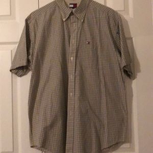 Tommy Hilfiger Polo Shirt Size Large Vintage